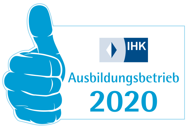 Aufkleber Ausbildungsbetrieb 2020