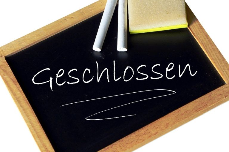 Geschlossen Geschlossen